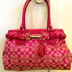Pink Coach Purse